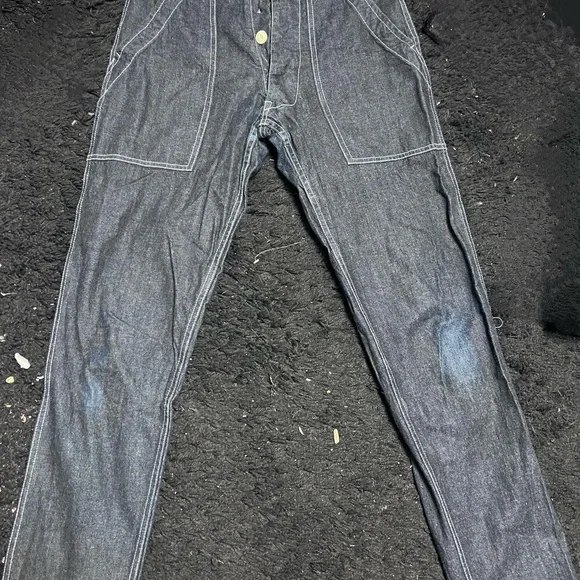 Bleu de Paname button-fly jeans, made in France, womens size 26 - Picture 9 of 10